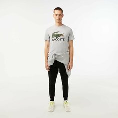 Брюки спортивные LACOSTE Slim fit, размер T5, черный