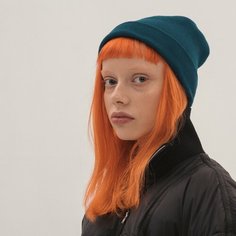 Шапка бини Check Ya Head 1549 для мужчин и женщин, размер OneSize, изумрудный