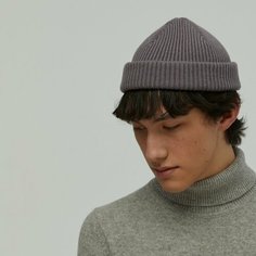 Шапка бини Check Ya Head 1620 для мужчин и женщин, размер OneSize, темно-серый