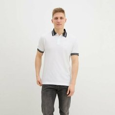 Поло Versace Jeans Couture, размер 3XL, белый