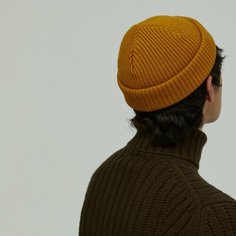Шапка бини Check Ya Head 1620 для мужчин и женщин, размер OneSize, желтый