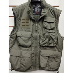 Жилет 726 GEAR, размер 3XL, зеленый