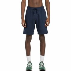 Шорты Reebok Identity Small Logo Fleece Short, размер XXL INT, синий