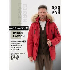 Куртка Bjоrn Larsen, размер 54, темно-красный
