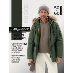 Куртка Bjоrn Larsen, размер 50, зелёный