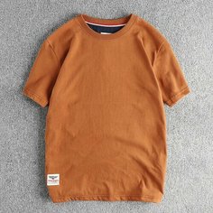 Футболка T-SWEATER, размер 3XL, coffee