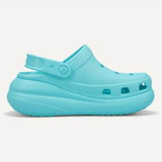 Сабо Crocs Classic Crush Clog, размер EU 38-39 M6W8 СМ 23.8, голубой