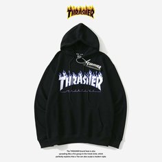 Толстовка THRASHER, размер L, , черный