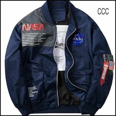Куртка NASA NASA, размер L, синий