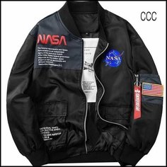 Куртка NASA NASA, размер XL, черный