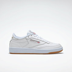 Кроссовки Reebok Club C 85, размер 5,5 US, white/light grey/gum