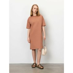 Платье JUST CLOTHES, размер M, бежевый
