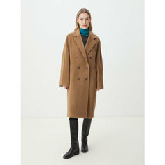 Пальто Maison David, размер M, бежево-коричневый