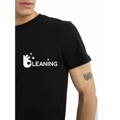 Футболка Just4you, размер 4XL, черный