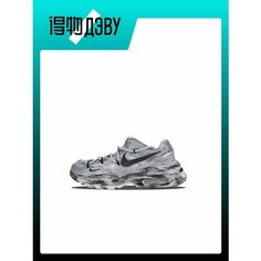 Кроссовки NIKE, размер EU 38(Foot Length 24CM), gray