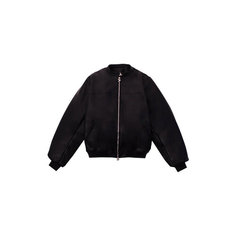 Кожаная куртка 3.PARADIS Vegan Leather Bomber Jacket, размер L, черный