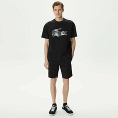 Шорты LACOSTE, размер T42, черный