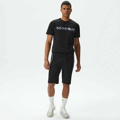 Шорты спортивные LACOSTE, размер T3, черный
