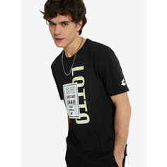 Футболка спортивная Lotto CAMPO SQUARE T-SHIRT, размер L, черный