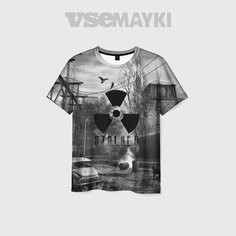 Футболка VseMayki.Ru, размер 76/78, белый