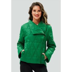 Куртка DIMMA fashion studio Сабина, размер 48, ярко-зеленый