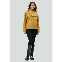 Куртка DIMMA fashion studio Сабина, размер 48, горчичный