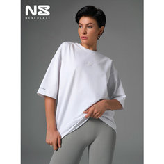 Футболка NEVERLATE, размер XS, white