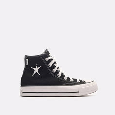 Кеды Converse Stussy Chuck 70 Hi, размер 5.5US, черный