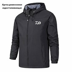 Ветровка , размер 5XL, черный Нет бренда