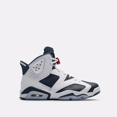 Кроссовки Jordan Air Jordan 6 retro, размер 8 US, синий