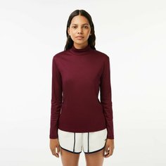 Футболка LACOSTE, размер T34, бордовый