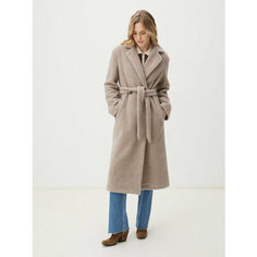 Пальто Maison David, размер XL, серо-бежевый