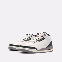 Кроссовки Jordan Jordan 3 Retro, размер 12.5 US 47 EUR 30.5 СМ, белый