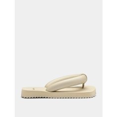 Шлепанцы YUME YUME Suki Flip Flops, размер 37, бежевый
