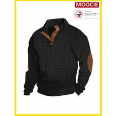 Толстовка MOOCIE, размер M, , черный меланж