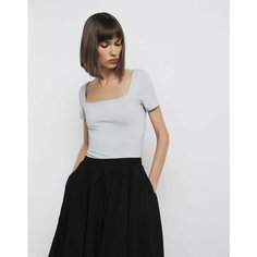 Боди Gloria Jeans GJ BLACK, размер XS (38-40), светло-серый