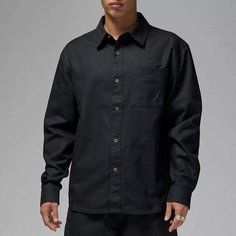 Рубашка NIKE Essentials Button-Down Shirt, размер S, черный