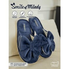 Тапочки Smile of Milady, размер 40/41, синий