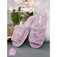 Тапочки Smile of Milady, размер 40/41, фиолетовый