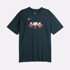 Футболка NIKE, 1 шт., размер 2XL, cиний