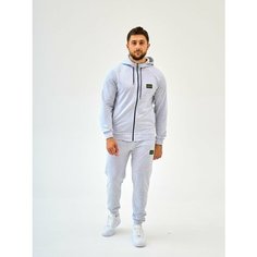 Костюм спортивный , размер 3XL, серый меланж Deimos Team