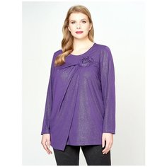 Блуза Olsi, размер 48, violet