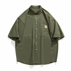 Рубашка Hanlu, размер 2XL, зеленый