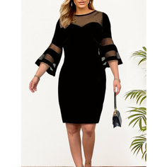 Платье DRESS, размер 2XL, черный .Dress.