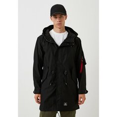 Куртка ALPHA INDUSTRIES M-59 FISHTAIL MOD PARKA, размер 54-56, черный
