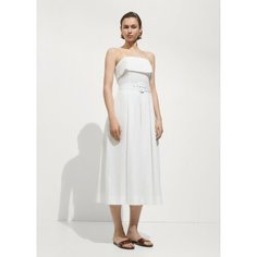Платье MANGO NICOLA2, размер XL, белый
