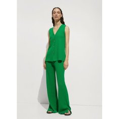 Жилет MANGO LIME, размер S, зелeный