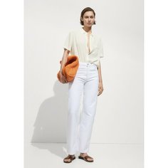 Рубашка MANGO MOSS, размер L, белый