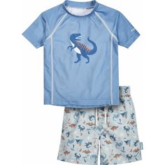 Костюм для плавания Playshoes Весна-лето 2024, размер 110/116, голубой