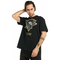 Футболка Atributika & Club Pittsburgh Penguins, размер M, черный